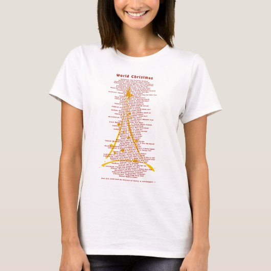 T-shirt Noël mondial (Devant)