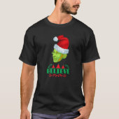 T-shirt Noël Naughty Fauci Elf Funny Fauci Gn (Devant)