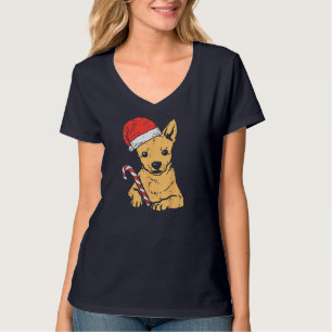 T-shirt Noël Noël du Chihuahua Chiwawa Noël du Chien