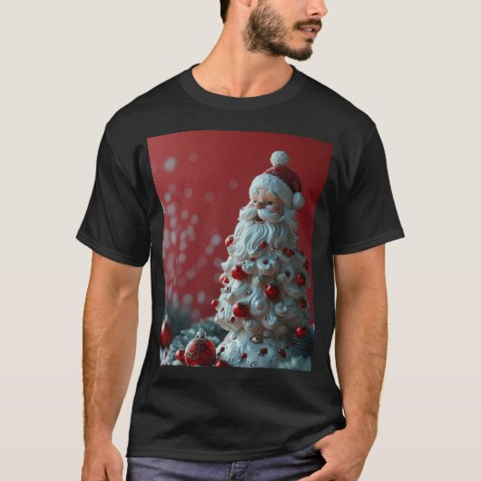 T-shirt Noel Noël motif Noel Père Noël Concept Design (Devant)