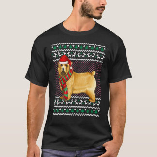 T-shirt Noël Noël Noël Norwich Terrier Chien Santa Hat Moc