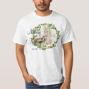 T-shirt Noël, nouvelle année avec le cheval ! !