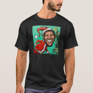 T-shirt Noël Obama