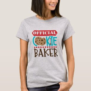 T-shirt Noël officiel de Baker de biscuit