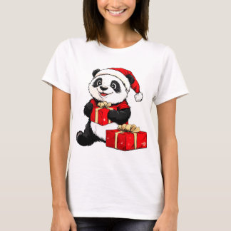 T-shirt Noël Pandas