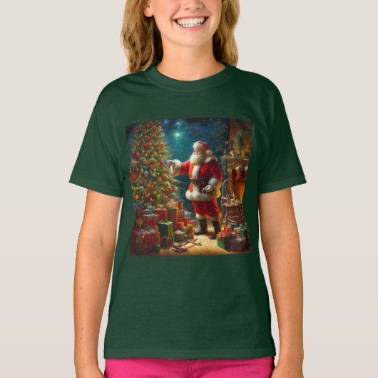 T-shirt Noël Père Noël 1 (Devant)