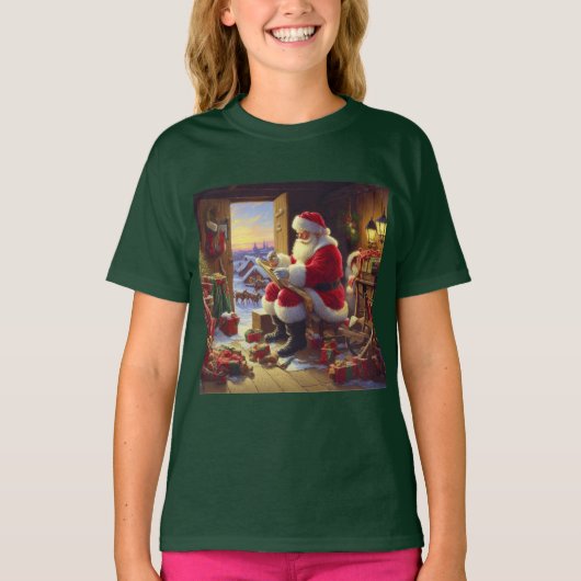 T-shirt Noël Père Noël 2 (Devant)