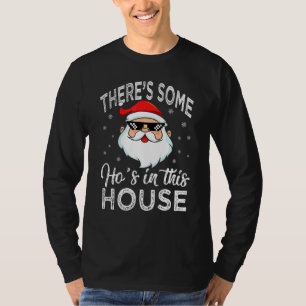 T-shirt Noël Père Noël Il y a des prostituées dans ce bord