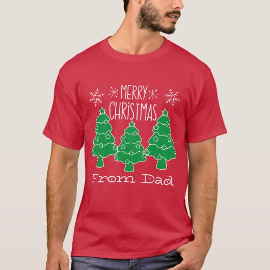 T-shirt Noël personnalisé (Devant)