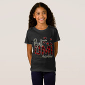 T-Shirt Noël Personnalisé Meilleur Omi jamais Buffalo Plai (Devant entier)