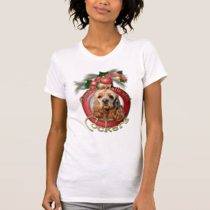 T-shirt Noël - plate-forme les halls - cockers