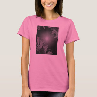 T-shirt Noël Poinsettia Noir Et Gris V