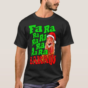 T-shirt Noël Poulet Chanter Noël Ugly Noël Tricoté 