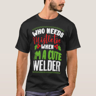 T-shirt Noël qui a besoin de mélèze quand je suis une mign