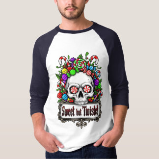 T-Shirt Noël Raglan Manches 3/4