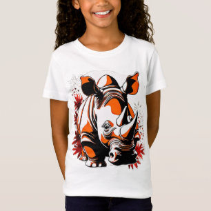T-Shirt Noël rhinocéros mignon