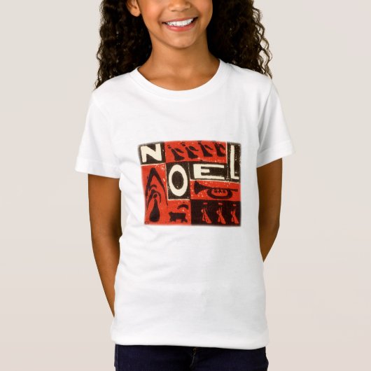 T-Shirt Noel Rouge (Devant)