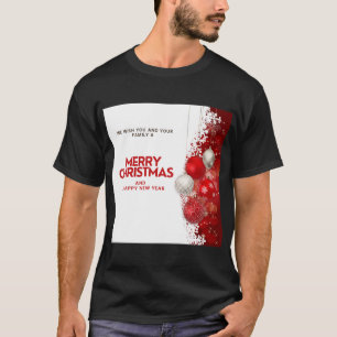 T-shirt Noël saison customisée chemise de mode
