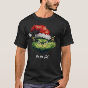 T-shirt Noël sarcastique du chat