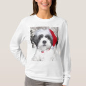 T-shirt Noël Shih Tzu (Devant)