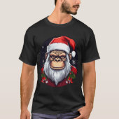T-shirt Noël singe (Devant)