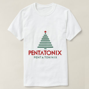 T-shirt Noël slick Pentatonix