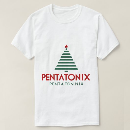 T-shirt Noël slick Pentatonix (Design devant)