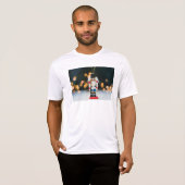 T-shirt Noël SlipperyJoe nutcracker figurine ornement (Devant entier)