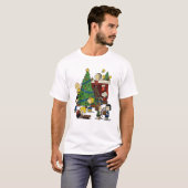 T-shirt Noël Snoopy Peanuts (Devant entier)