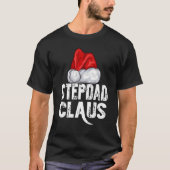 T-shirt Noël Stepdad Claus Santa Chaps Noël Correspondant  (Devant)