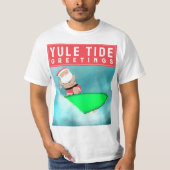 T-shirt Noël Surf (Devant)