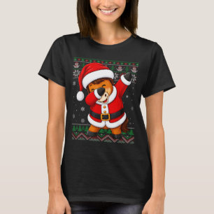T-shirt Noël Sweater Moche Animal Santa Dab Cheval