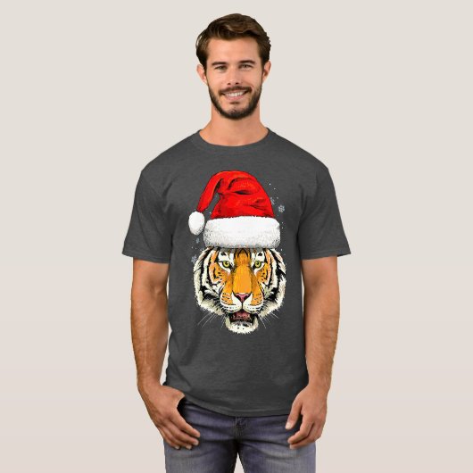 T-shirt Noël Tiger Noël Noël Noël Noël Noël Noël Noël Noël (Devant entier)