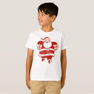 T-shirt Noël très drôle, Rouge et Blanc