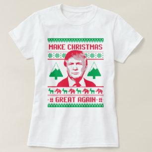 T-shirt Noël Trump - Rendre Noël meilleur