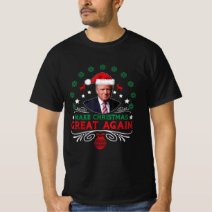 T-shirt Noël Trump Rendre Noël super à nouveau drôle