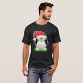 T-shirt Noël Tux (Devant entier)