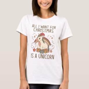 T-shirt Noël Unicorn Wish 2023