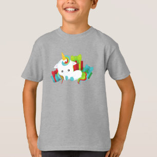 T-shirt Noël Unicorne, Cadeaux, Cadeaux, Cadeaux, Noël, No