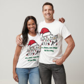 T-shirt Noël vacances (Unisexe)