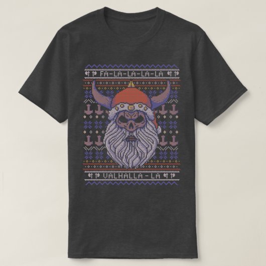T-shirt Noël viking (Design devant)