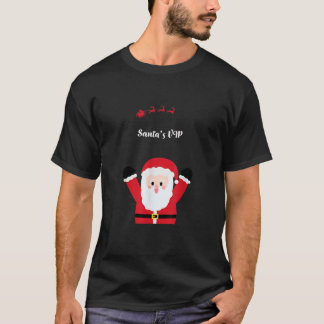 T-shirt Noël VIP mignon de père Noël
