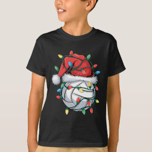 T-shirt Noël Volley-ball Noël Père Noël Sports Casquette B
