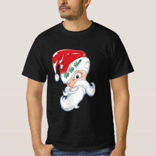 T-shirt Noël Whimsical vintage Ho Ho Ho Père Noël