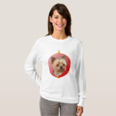T-shirt Noël Yorkshire Terrier (Devant entier)