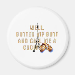 T-SHIRT Noem mij een croissant Magneet