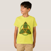T-shirt Noeud celtique de trinité (Devant entier)