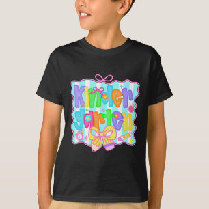 T-shirt Nœud Coquette Maternelle Retour à l'école Préparat