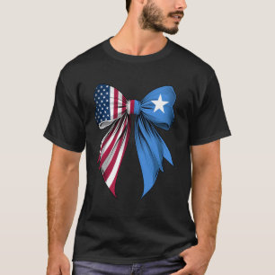 T-shirt Nœud Coquette Origines Somalie Patrimoine Fierté d