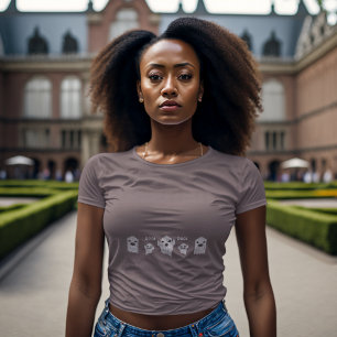 T-shirt noeud du bordereau de tricot